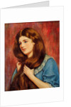 Portrait of a Girl, c. 1890 by Anonymous