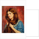Portrait of a Girl, c. 1890 by Anonymous