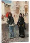 Leaving the Church, 1870 by Anonymous