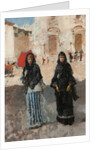 Leaving the Church, 1870 by Anonymous