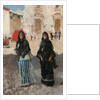 Leaving the Church, 1870 by Anonymous