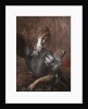 Young Woman, seated, wearing gloves, ca 1897 by Anonymous
