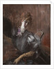 Young Woman, seated, wearing gloves, ca 1897 by Anonymous