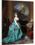 Woman Before a Mirror, 1870 by Anonymous
