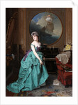 Woman Before a Mirror, 1870 by Anonymous