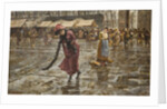 Behind the City Gate (Fuori di porta), 1891 by Anonymous