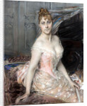 Portrait of the Baroness Malvina-Marie Vitta by Anonymous