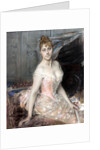 Portrait of the Baroness Malvina-Marie Vitta by Anonymous