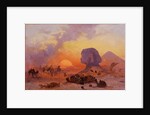Simoom, a wind in the Desert of Egypt, ca 1844 by Anonymous