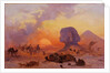 Simoom, a wind in the Desert of Egypt, ca 1844 by Anonymous