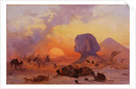Simoom, a wind in the Desert of Egypt, ca 1844 by Anonymous