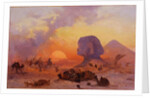 Simoom, a wind in the Desert of Egypt, ca 1844 by Anonymous