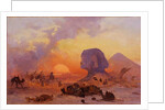 Simoom, a wind in the Desert of Egypt, ca 1844 by Anonymous
