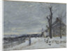 Snow at Veneux-Nadon, c. 1880 by Anonymous