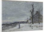 Snow at Veneux-Nadon, c. 1880 by Anonymous