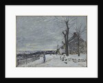 Snow at Veneux-Nadon, c. 1880 by Anonymous