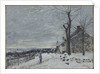 Snow at Veneux-Nadon, c. 1880 by Anonymous