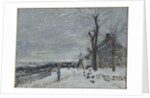 Snow at Veneux-Nadon, c. 1880 by Anonymous
