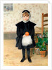 Little Girl with Orange, 1889 by Anonymous