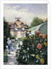 Dahlias, Garden at Petit Gennevilliers, 1893 by Anonymous