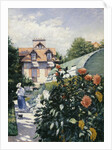 Dahlias, Garden at Petit Gennevilliers, 1893 by Anonymous
