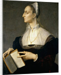 Portrait of the poet Laura Battiferri, ca 1555 by Anonymous