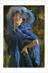 The blue veil, 1907 by Anonymous