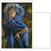 The blue veil, 1907 by Anonymous