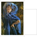 The blue veil, 1907 by Anonymous