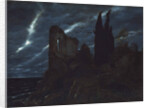 Ruin at the sea, 1880 by Anonymous