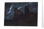 Ruin at the sea, 1880 by Anonymous