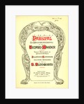 Cover of the vocal score of opera Parsifal by Richard Wagner, 1902 by Anonymous