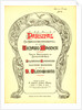 Cover of the vocal score of opera Parsifal by Richard Wagner, 1902 by Anonymous