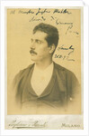Portrait of the Composer Giacomo Puccini, c. 1890 by Anonymous