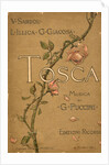 Cover of the Libretto of opera Tosca by Giacomo Puccini, 1899 by Anonymous