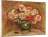 Bouquet of Roses in a Green Vase, 1915 by Anonymous
