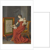 Princess Augusta, Madame de Beauharnais, Duchess of Leuchtenberg, with her Daughters Jos by Anonymous