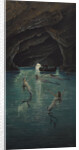 Fisherman and Mermaids in the blue Grotto on Capri by Anonymous