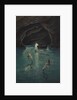 Fisherman and Mermaids in the blue Grotto on Capri by Anonymous