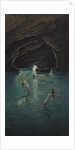 Fisherman and Mermaids in the blue Grotto on Capri by Anonymous