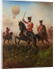 Prussian Cuirassiers and Hussars in the Franco-German War, 1871 by Anonymous