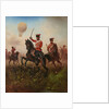Prussian Cuirassiers and Hussars in the Franco-German War, 1871 by Anonymous