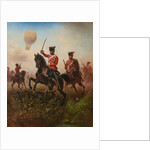 Prussian Cuirassiers and Hussars in the Franco-German War, 1871 by Anonymous
