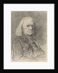 Portrait of Franz Liszt, 1886 by Anonymous