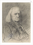 Portrait of Franz Liszt, 1886 by Anonymous