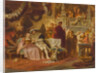 First meeting of Henry VIII and Anne Boleyn in the House of Cardinal Wolsey by Anonymous