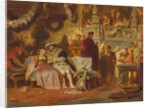First meeting of Henry VIII and Anne Boleyn in the House of Cardinal Wolsey by Anonymous