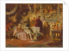 First meeting of Henry VIII and Anne Boleyn in the House of Cardinal Wolsey by Anonymous