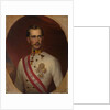 Portrait of Franz Joseph I of Austria, c. 1858 by Anonymous