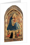 Madonna of Humility (Madonna dellUmiltà) with Saints, ca 1429 by Anonymous
